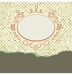 Valentines Heart Card vector image
