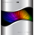 Abstract rainbow background vector image
