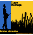 Big City Blues vector image