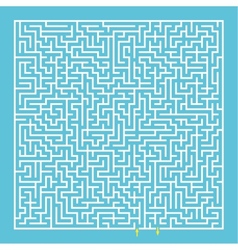 Maze labyrinth vector image