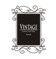 Vintage Lamp sign vector image