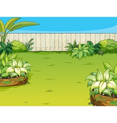 A beautiful landscape vector image