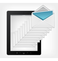 Set of tablet pc vector image