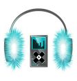 Headphones vector image