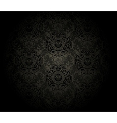 Seamless wallpaper pattern vector image
