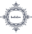 Frame design element and page decoration vector image