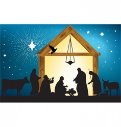Star of Bethlehem vector image
