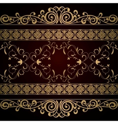 Vintage background vector image