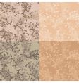 Floral background vector image