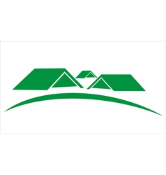 Construction real estate icon vector image