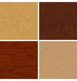 Wooden textures vector image