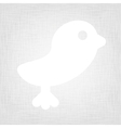 Symbol on textured paper vector image