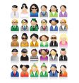 Set of people icons vector image