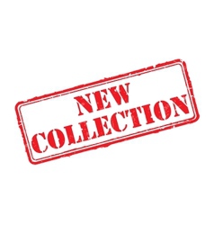New collection rubber stamp vector image
