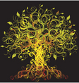 Decorative tree vector image