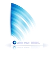 Abstract circle and wave vector image