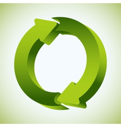 Refresh Recycle Icon vector image