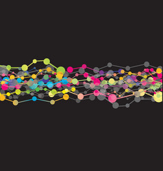 Molecule abstract Royalty Free Vector Image - VectorStock