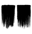 Grunge brush stroke background frames vector image