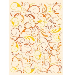 Floral India background Floral India background vector image