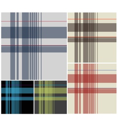 Fabric plaid textile vector image