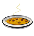 Hot soup vector image