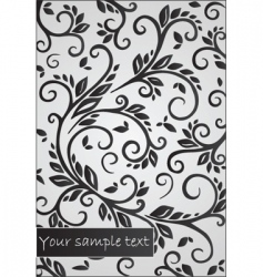 Floral pattern vector image