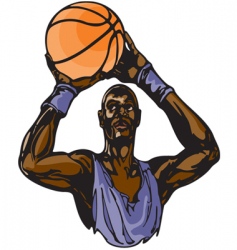 Basketball vector image