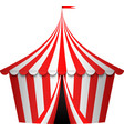Circus tent vector image