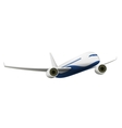 Passenger Airplane vector image