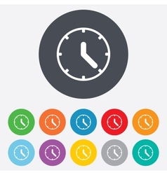 World clock and time zones Royalty Free Vector Image