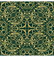 Gold seamless wallpaper vector image