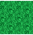 Green seamless wallpaper vector image