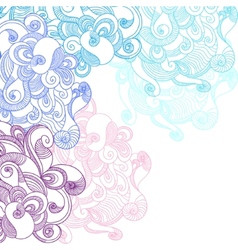 Abstract Waves Background vector image