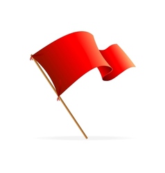 Flag red Icons vector image