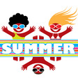 Summer vector image