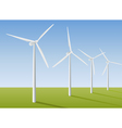 Wind generators vector image