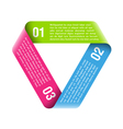 Process cycle design element vector image