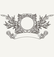 Wrath Banner Frame Wrath Banner Frame vector image