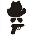 Spy accessories vector image