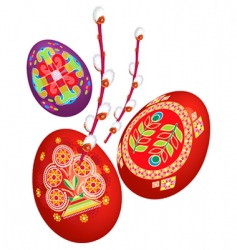 Easter vector image