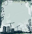 Urban background vector image