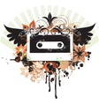 Urban music graphic vector image