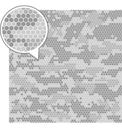 Digital camouflage seamless patterns vector image