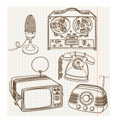Vintage vector image
