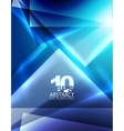 Abstract geometric background vector image
