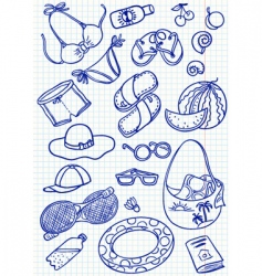 Summer vector image
