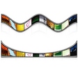Filmstrip vector image
