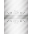Silver gray vintage background Silver gray vintage background vector image