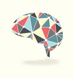Brain Showing Synapses Activity vector image